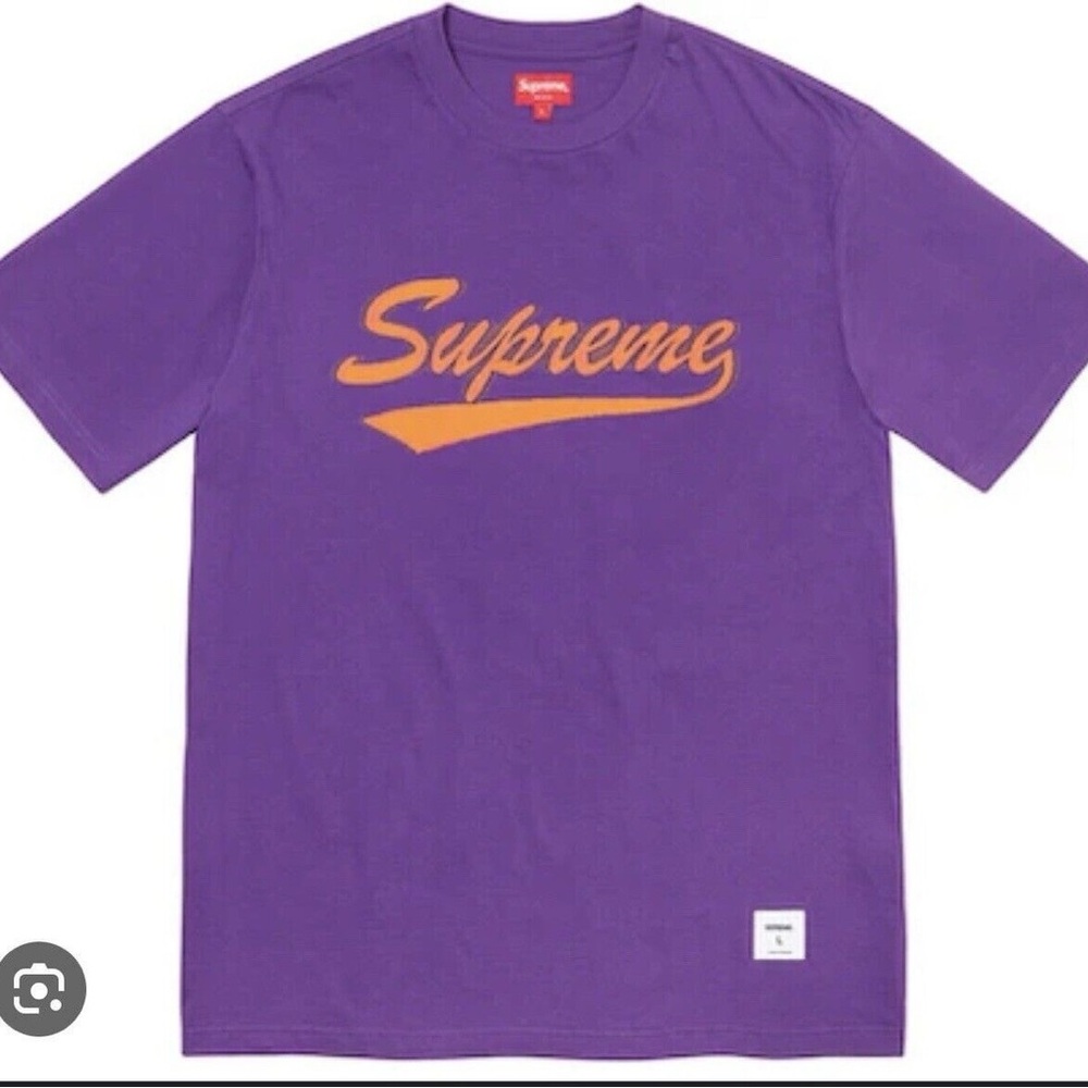 Supreme Intarsia Script tee shirt